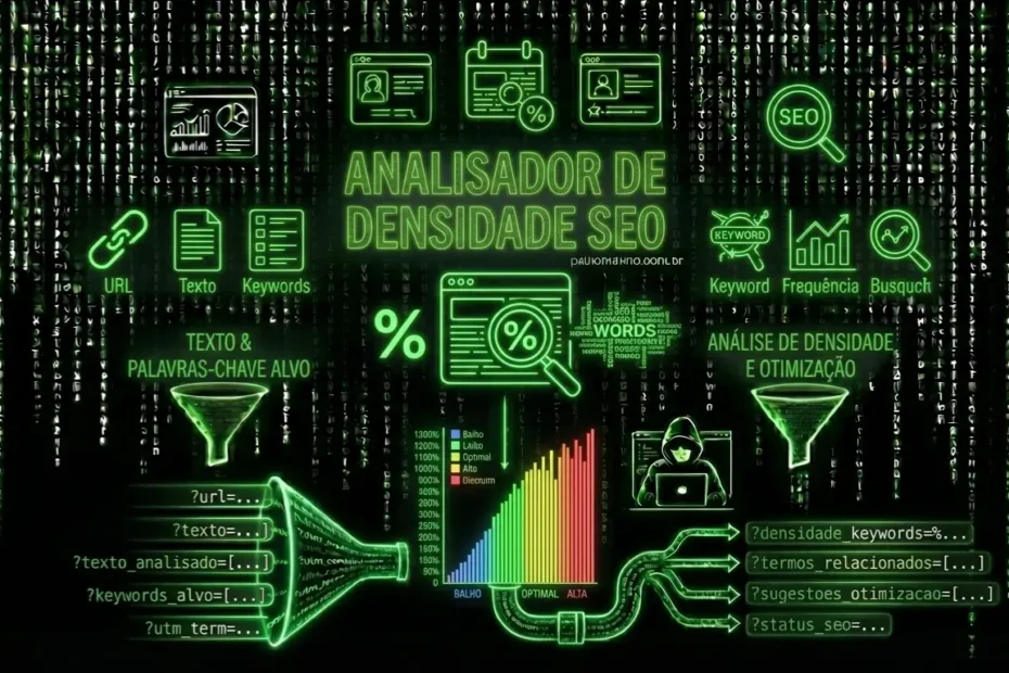Analisador de Densidade SEO - Paulo Merino