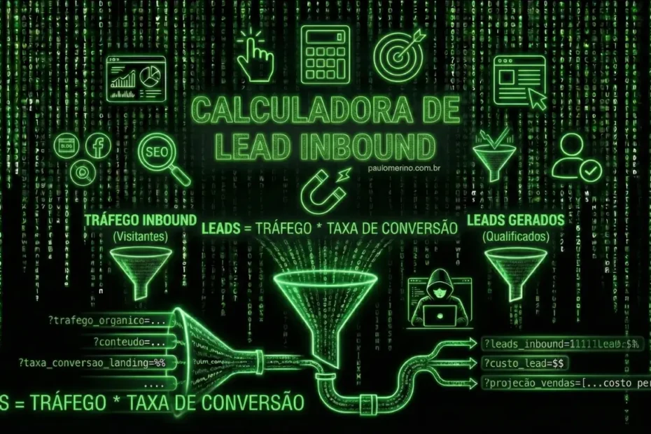 Calculadora de Lead Inbound - Paulo Merino