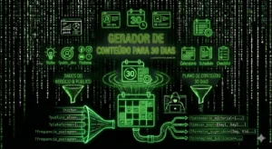 Gerador de Conteúdo para 30 Dias - Paulo Merino