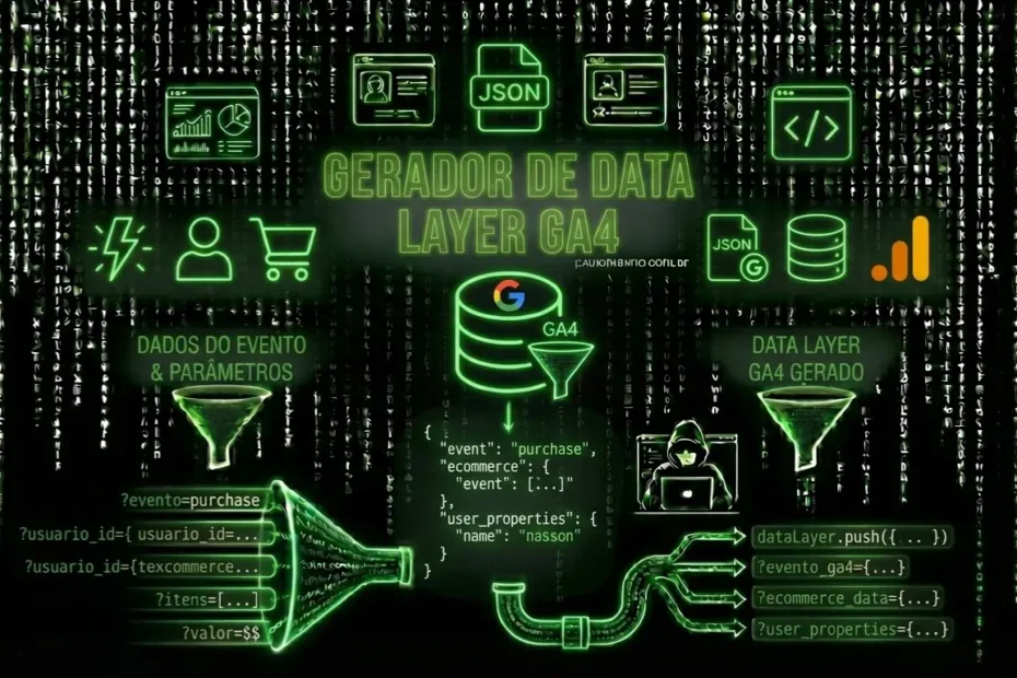 Gerador de Data Layer (GA4) - Paulo Merino