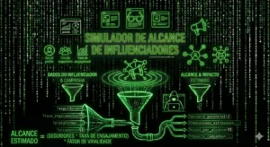 Simulador de alcance de Influenciadores - Paulo Merino
