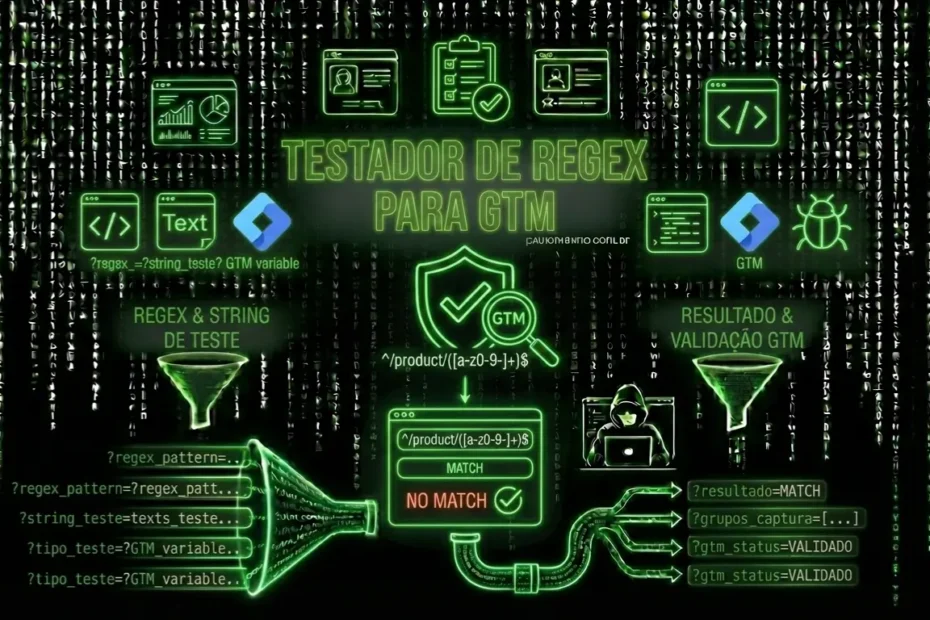 Testador de Regex para GTM - Paulo Merino