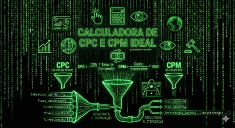 Calculadora de CPC e CPM ideal - Paulo Merino