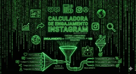 Calculadora de Engajamento Instagram - Paulo Merino