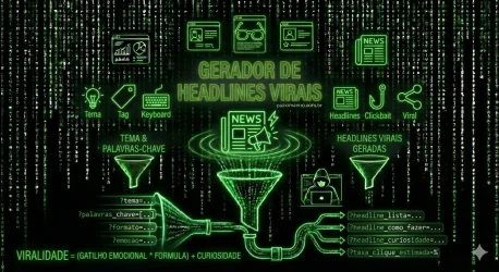 Gerador de Headlines Virais - Paulo Merino